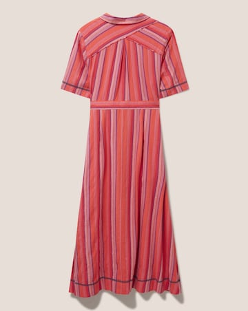 White Stuff Felicity Linen Blend Dress