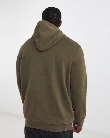 Jack & Jones Point Logo Hoodie - Green