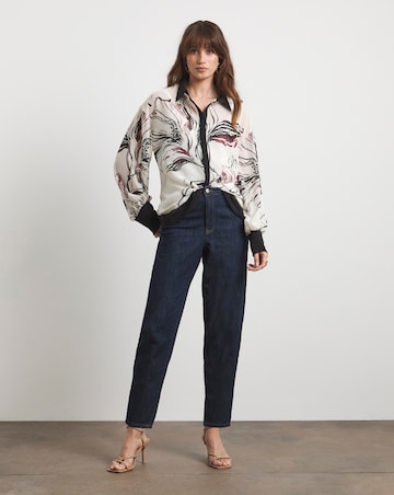 Joanna Hope Border Print Shirt