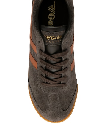 Gola Men's Harrier Trainer - Dark Brown