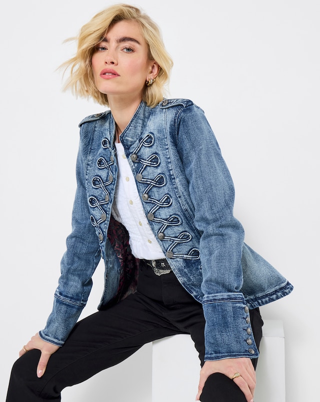 Joe Browns Whimsical Wonders Stretch Denim Jacket