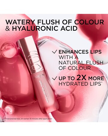 LOreal Paris Hyaluron Tint Lip Stain Serum 21 Bordeaux Please