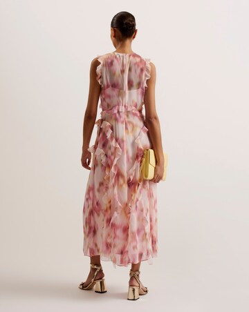 Ted Baker Hisako Cross Front Pleated Dress