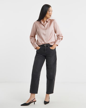 Classic Satin Long Sleeve Shirt