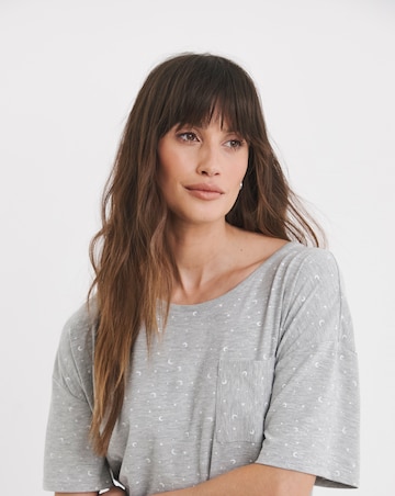 Pretty Lounge Moon & Star Print Lounge Set