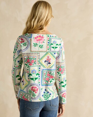 Joules Printed Harbour Long Sleeve Top