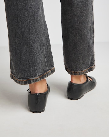 Virginia Mary Jane Flat Shoes - Extra Wide Fit (EEE)