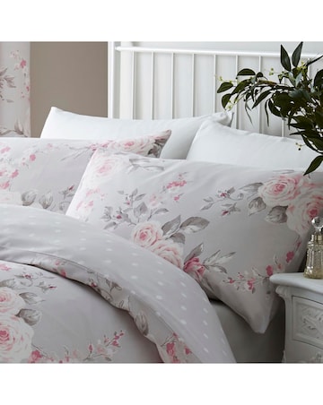 Catherine Lansfield Canterbury Cotton Blend Duvet Cover Set