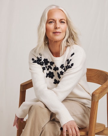 Julipa Floral Embroidered Jumper