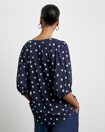 Joanna Hope Puff Sleeve Blouse