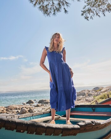 Fatface Eva Midi Dress