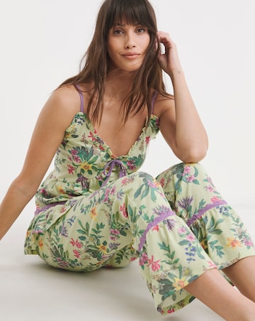 Joe Browns Garden Craft Cami Pyjama Set Floral Print
