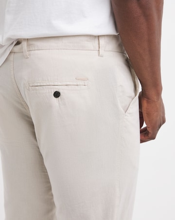 Jack & Jones Linen Blend Trouser - Cream