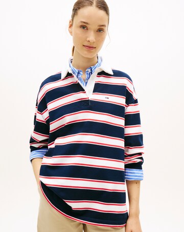 Tommy Jeans Relaxed Fit Stripe Rugby