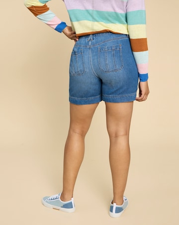 White Stuff Mollie Combat Denim Shorts