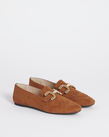 Butterfly Classic Loafer With Snaffle Trim - Extra Wide Fit (EEE)