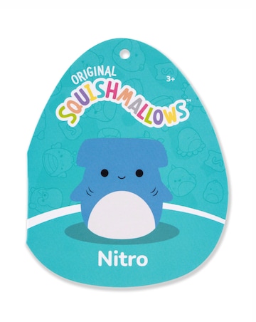 Squishmallows Medium Plush 12in - Nitro Blue Hammerhead Shark