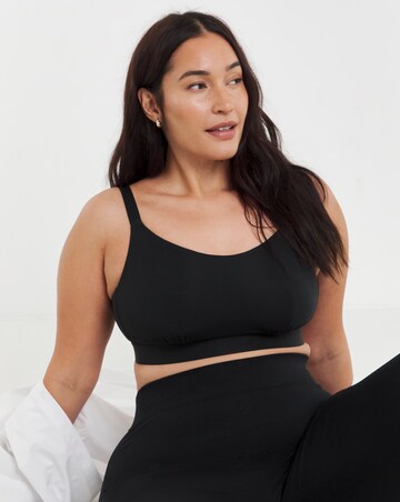 Elomi Downtime Non Wired Bralette Black