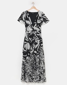 Joanna Hope Maxi Tie Waist Dress