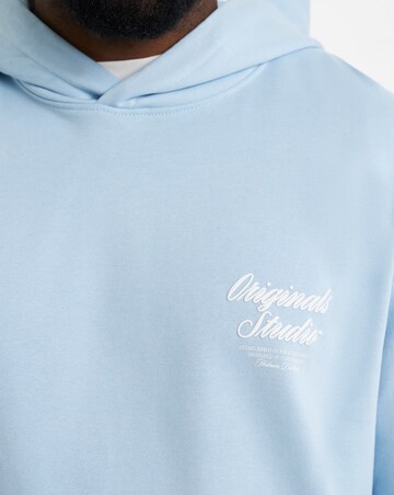 Jack & Jones Norrebro Back Graphic Hoodie - Blue