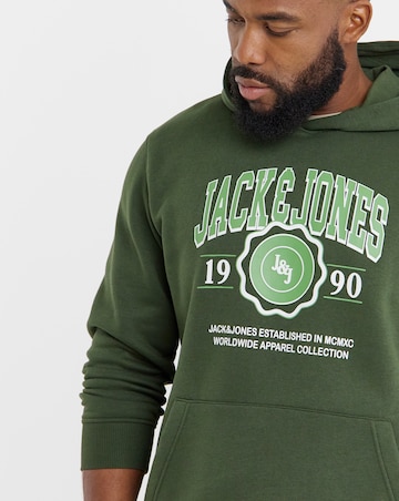 Jack & Jones Mako Sweat Hood - Sky