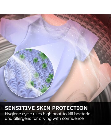 Haier X7 HD100-C367U1-UK Wi-Fi 10kg Heat Pump Tumble Dryer White