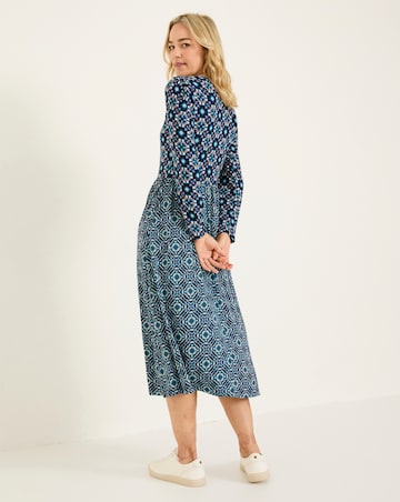 Fatface Fia Batik Midi Dress