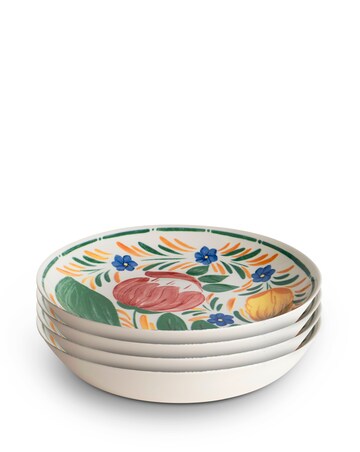 Wade Capri Set of 4 Pasta Bowls