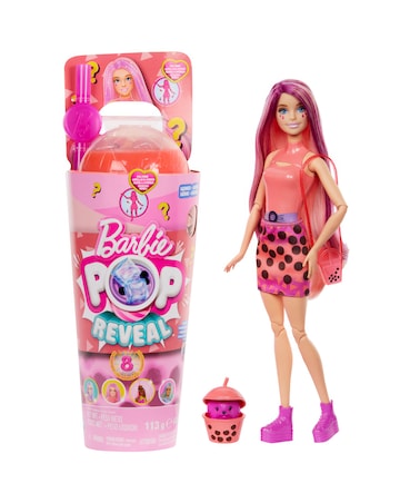 Barbie Pop Reveal Bubble Tea Series Fashion Doll - Mango Mochi