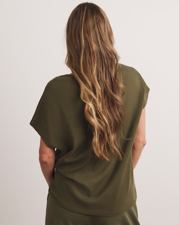 Anthology Khaki V-Neck T-Shirt