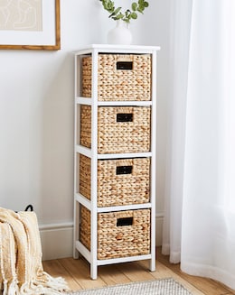 Hyacinth 4 Drawer Tall Unit