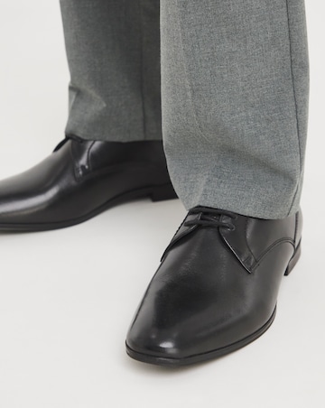 Formal Leather Derby Wide