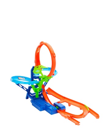 Hot Wheels Stunt Tracks Motorised Big Air Crash