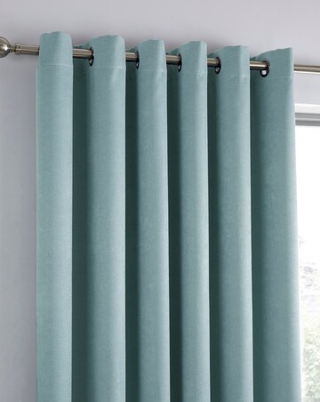 Fusion Strata Light Filtering Eyelet Curtains