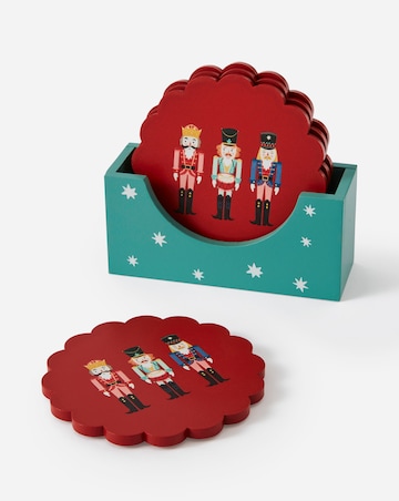 Nutcracker Coaster Set