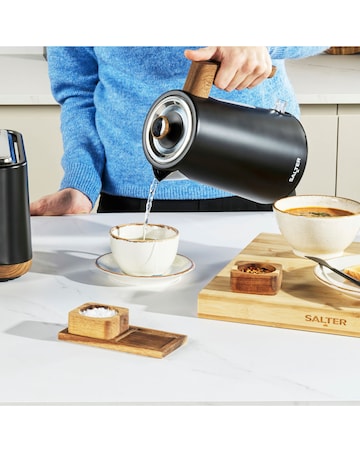 Salter Toronto Rapid Boil Black Kettle