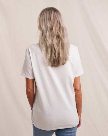 Julipa Pure Cotton Embroidered T-Shirt