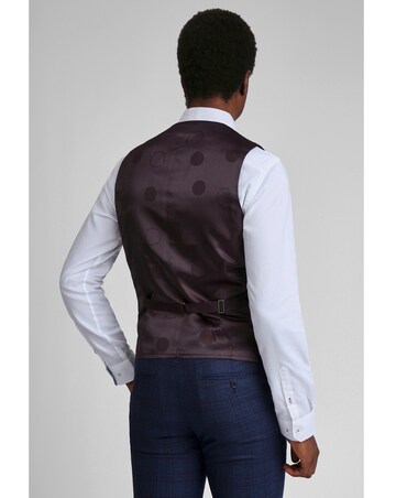 Ted Baker Slim Check Waistcoat