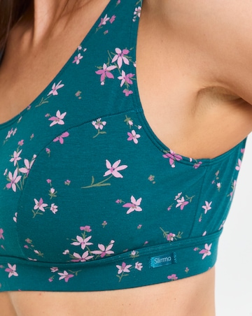 Slimma (2 Pack) Cotton Comfort Tops Floral Print