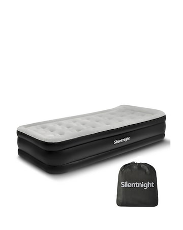 Silentnight Ultimate Deep Sleep High-Rise Airbed with Electric Pump - Single