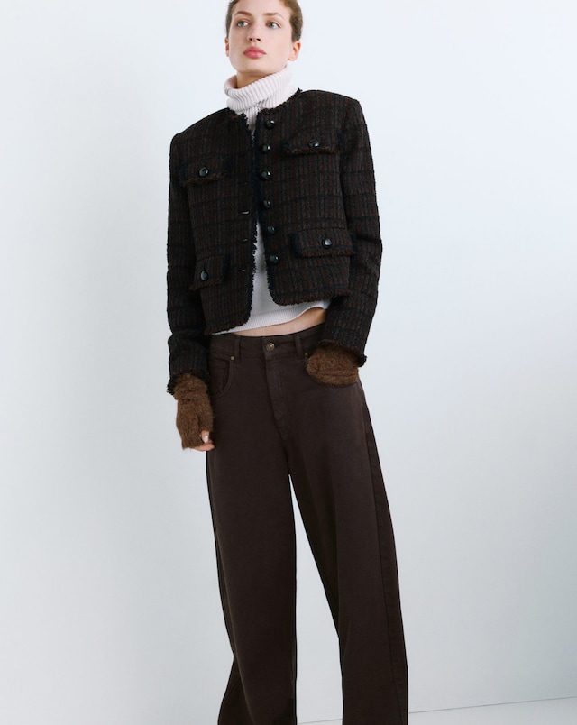 Mango Tweed Jacket