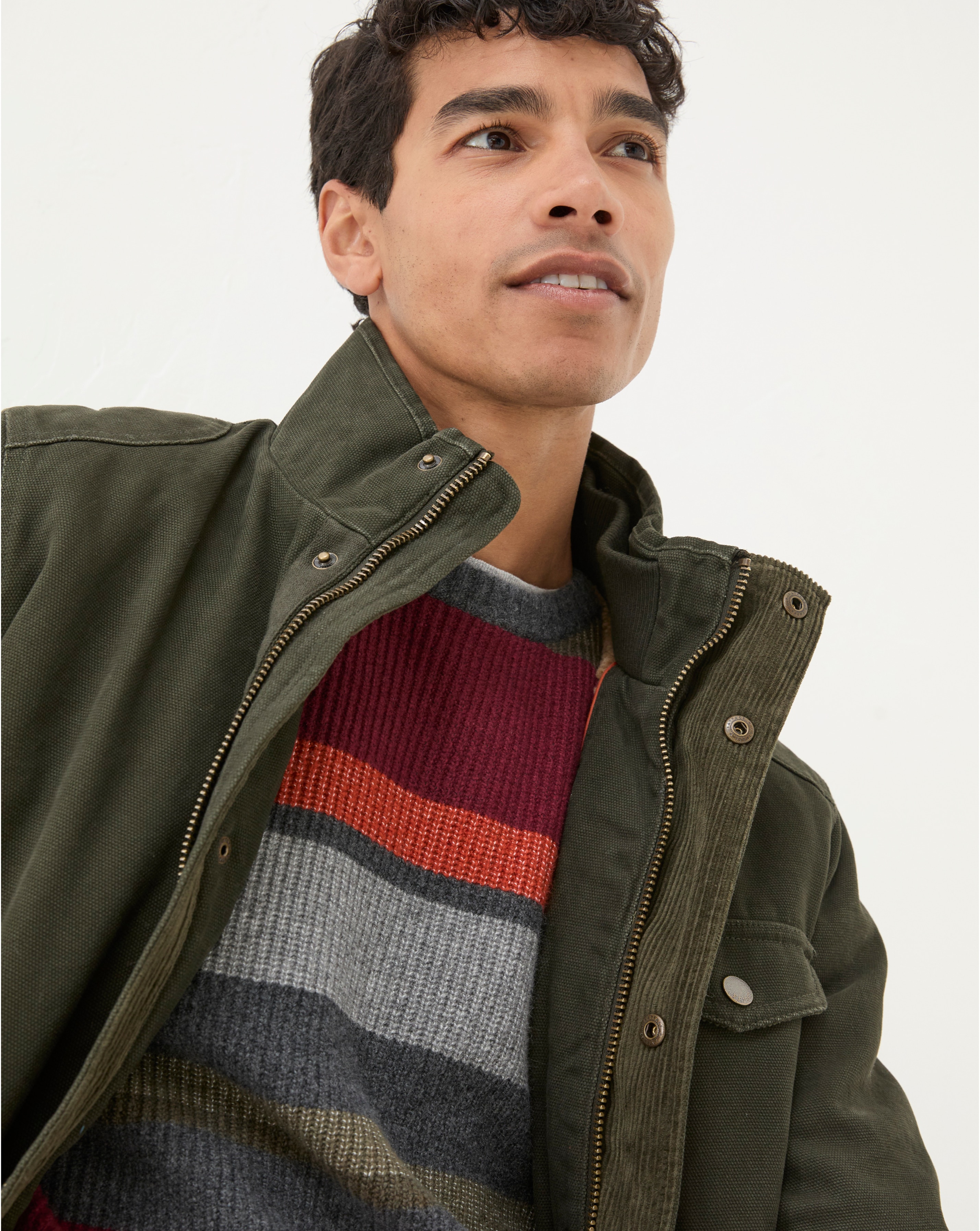 FatFace Wardley Canvas Jacket JD Williams