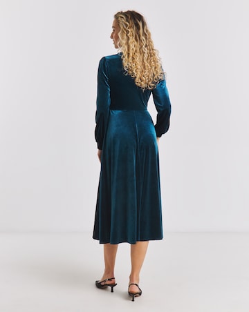 Joe Browns Stella Velour Midi Dress