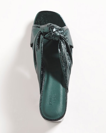 Joanna Hope Knotted Mule Sandal Extra Wide EEE Fit