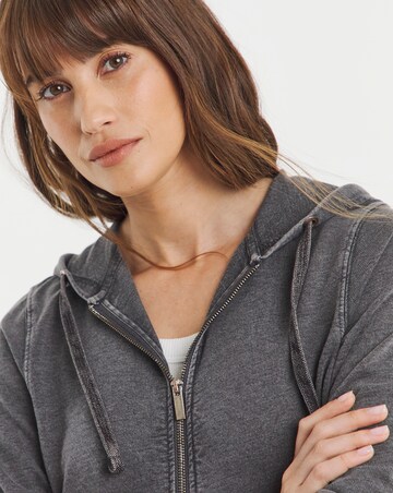 The Longline Zip Hoodie