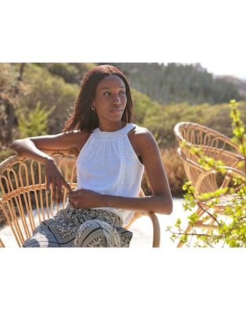 FatFace Nancy Crochet Vest