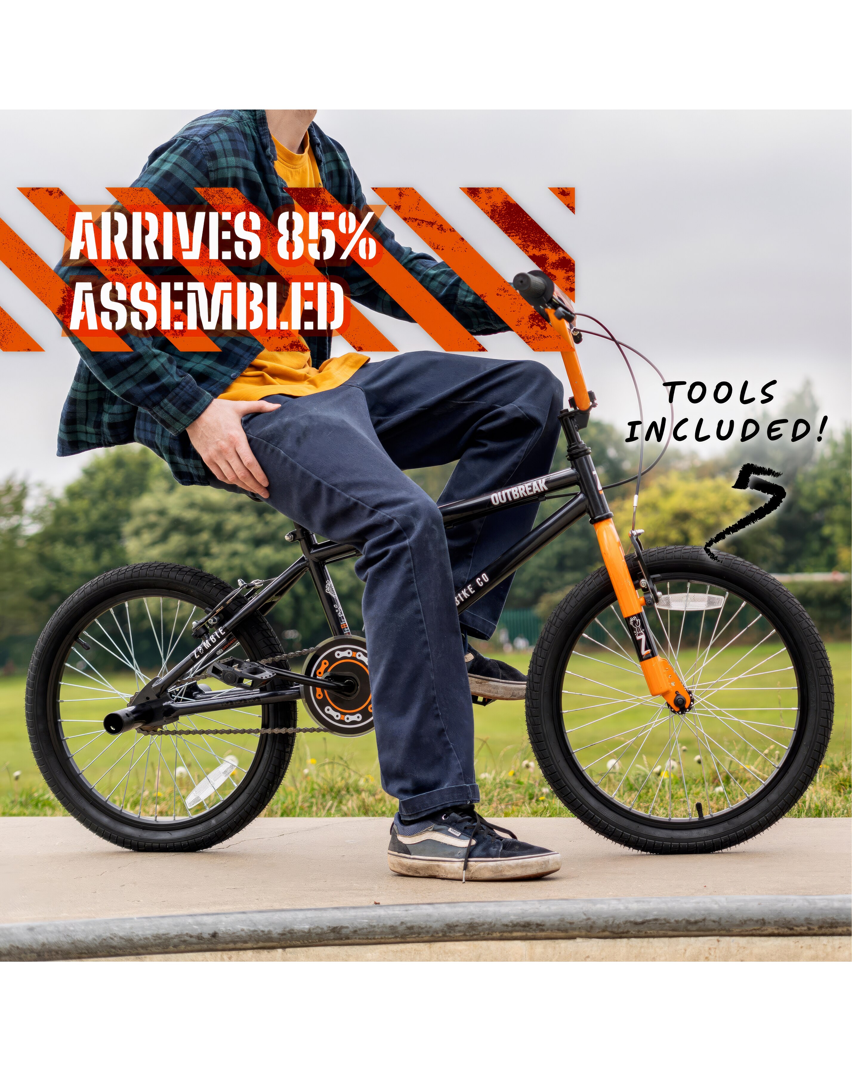 Zombie Outbreak BMX Bike - 20 inch wheel | JD Williams