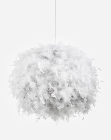 Grey Feather Easy Fit Pendant