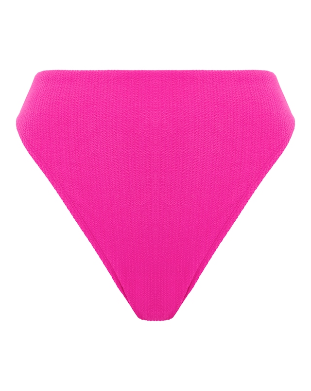 Mix and Match Crinkle High Leg Bikini Bottoms