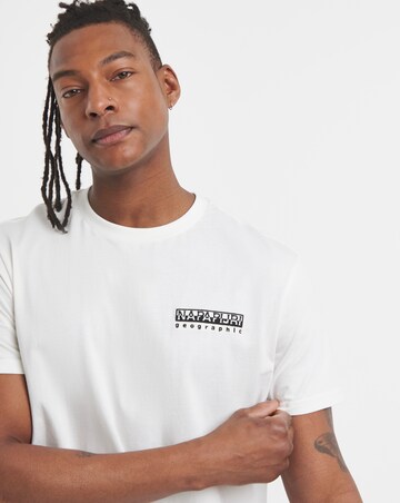 Napapijri Vignoni Back Graphic T-Shirt - White
